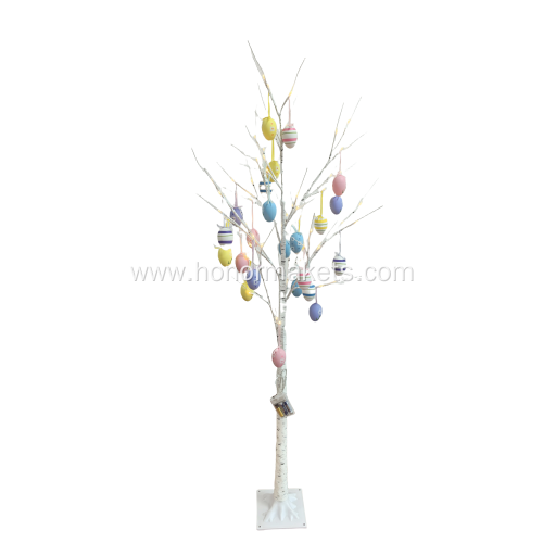 Easter 150CM 64LEDS Tree With 24pcs Eggs
